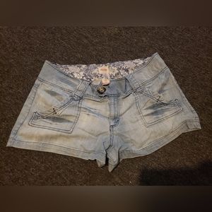 Womens jean shorts